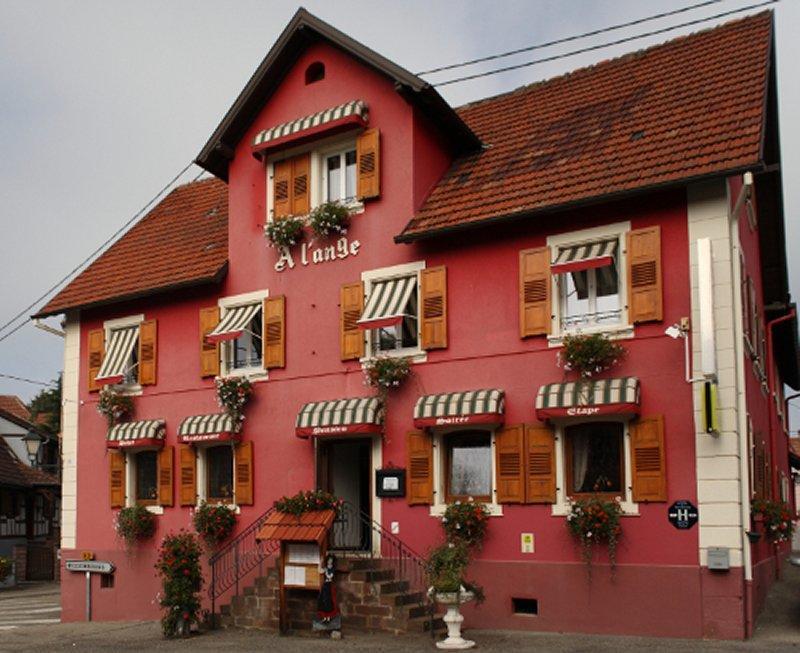 Hotel Restaurant A l'Ange Climbach Extérieur photo